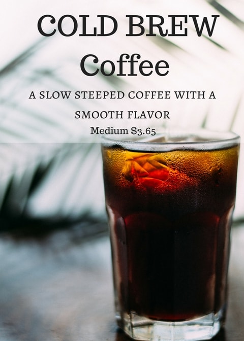 May Drink Special Cold Brew Coffee
