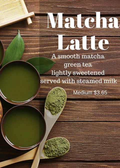 March Special Matcha Latte