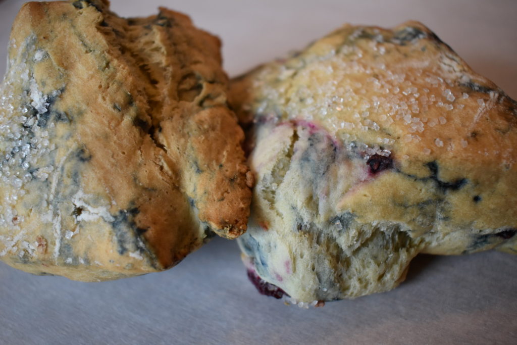 Blackberry Scones - Espresso Evergreen Baked Goods