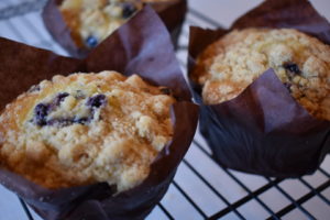 Blueberry Muffins - Espresso Evergreen Baked Goods
