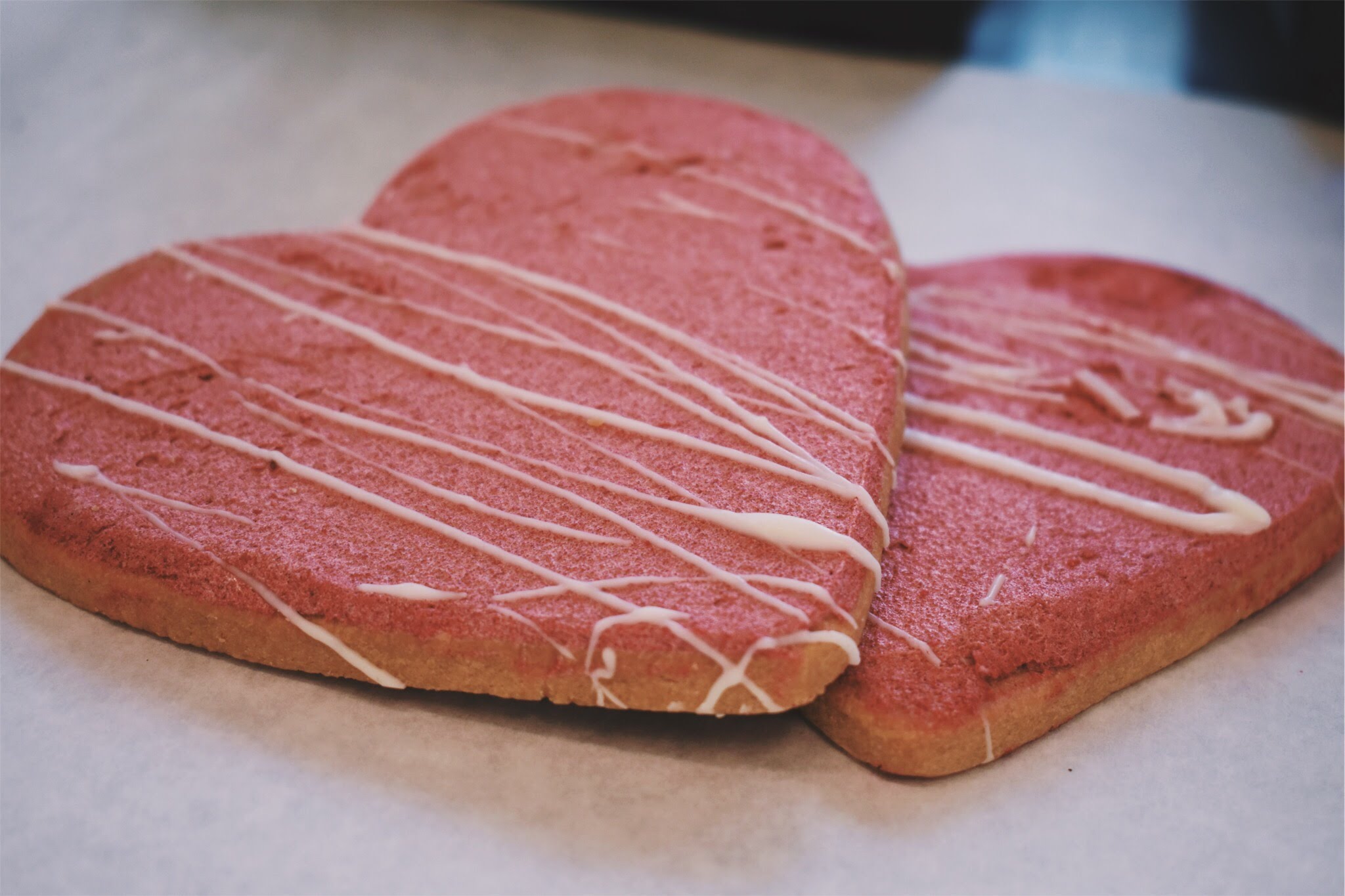 Heart Shaped Sugar Cookies. Espresso Evergreen Baked Goods