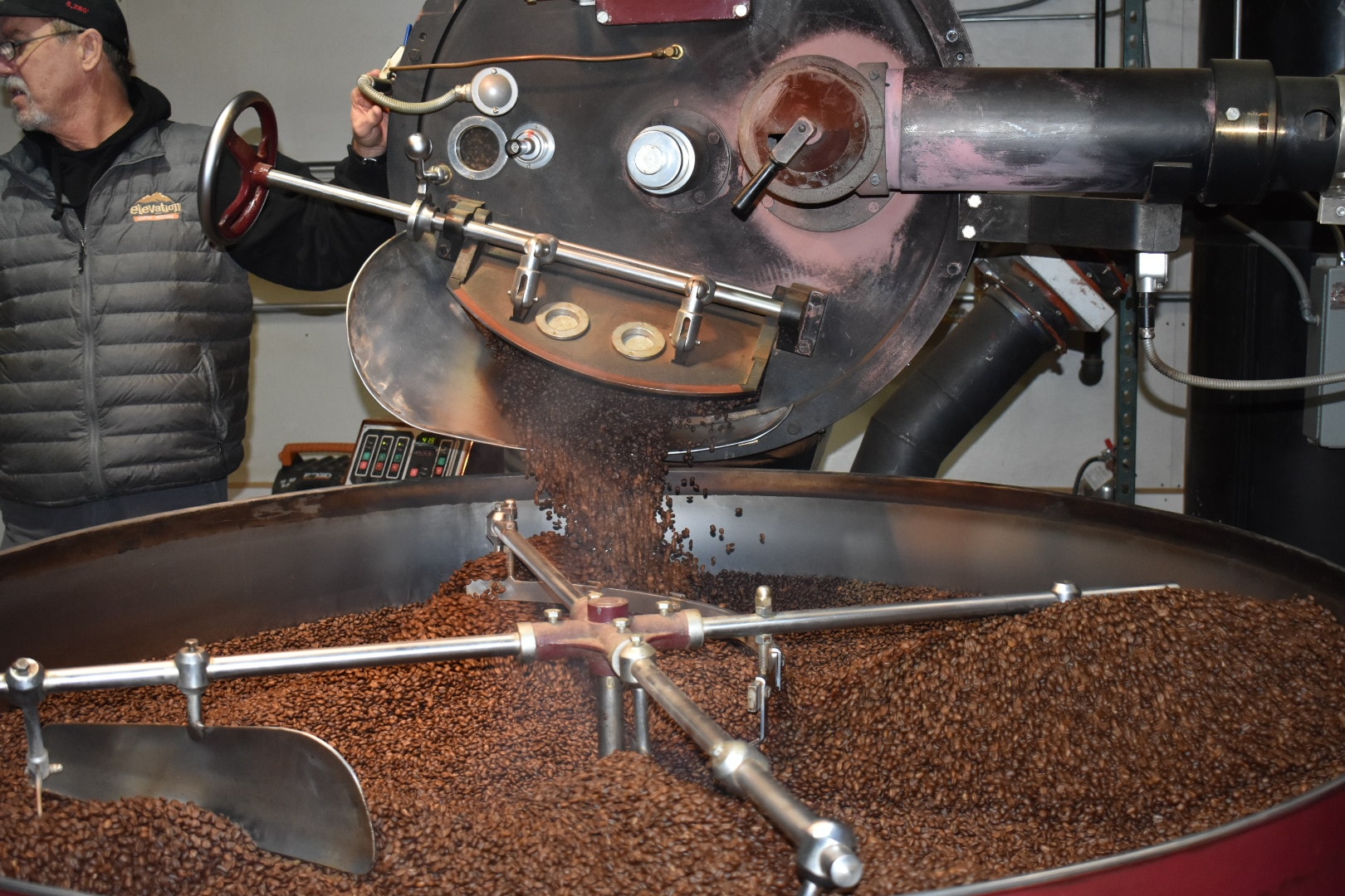 Coffee Being Roasted